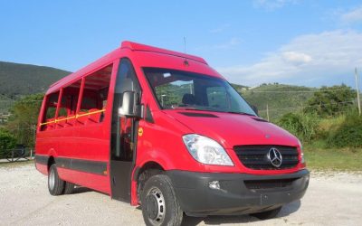 Autobus cabrio Mercedes Benz spinter F